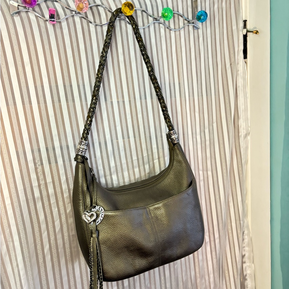 Brighton Barbados Ziptop Hobo bag